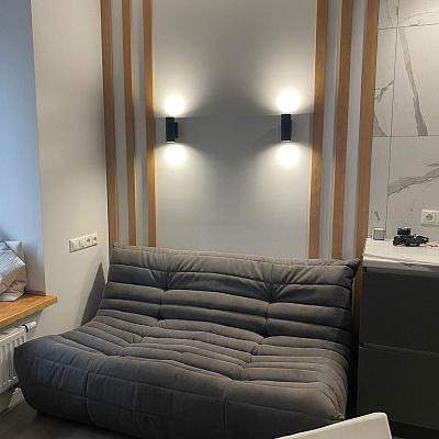 Лаунж диван в стиле лофт. Отзыв о дизайне и комфорте с фото. Рейтинг 5 звезд.